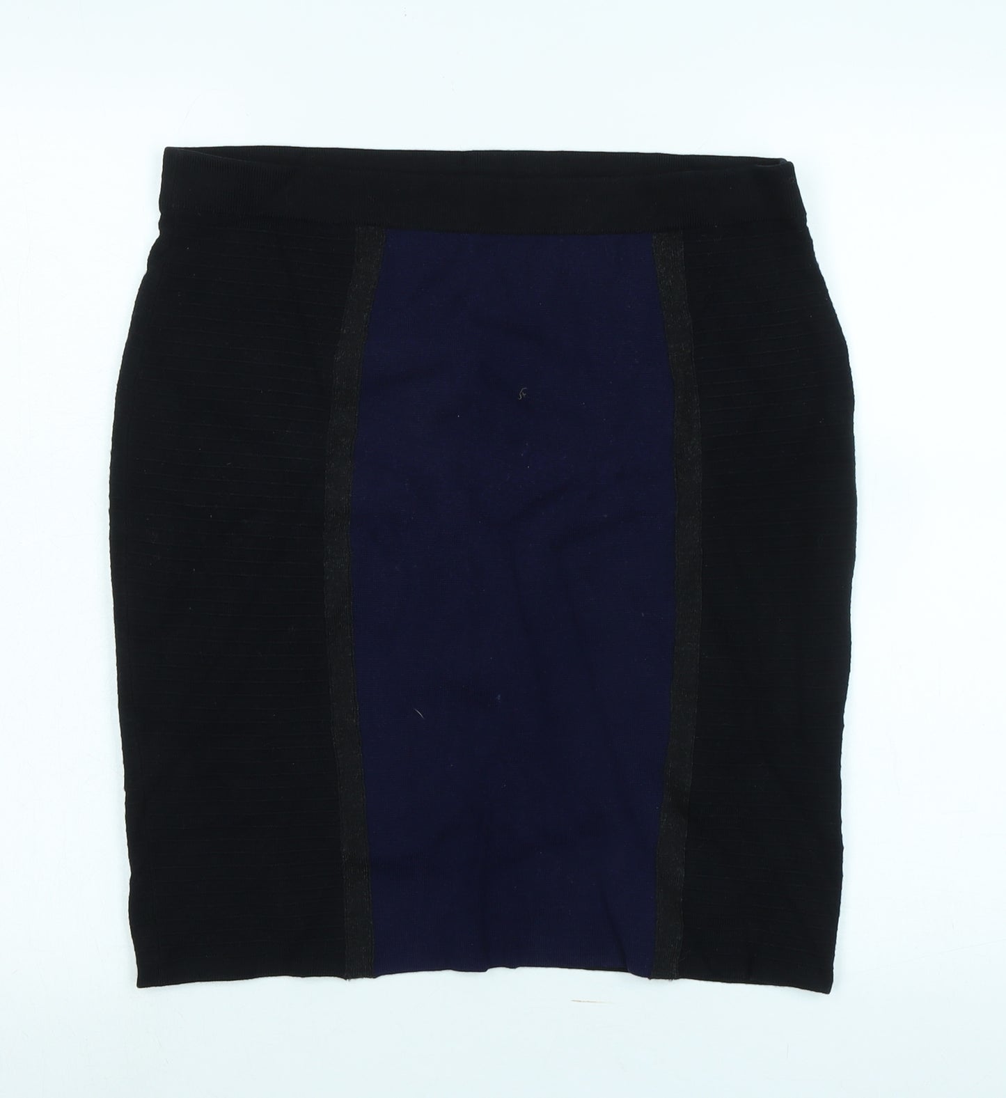 Phase Eight Womens Black Acrylic Bandage Skirt Size 12 - Logo