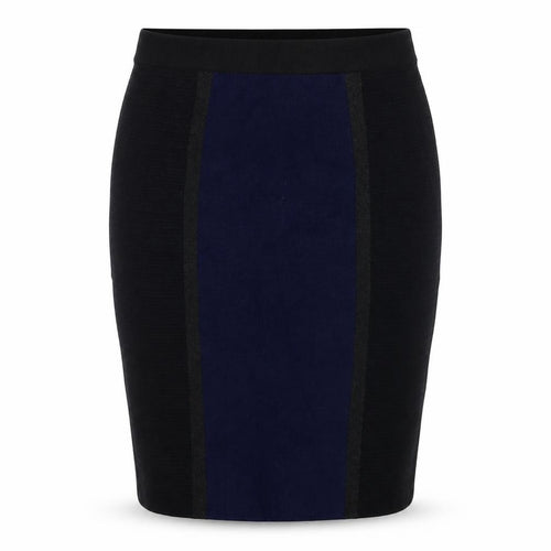 Phase Eight Womens Black Acrylic Bandage Skirt Size 12 - Logo