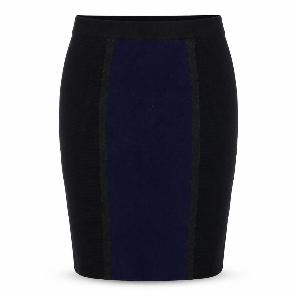 Phase Eight Womens Black Acrylic Bandage Skirt Size 12 - Logo