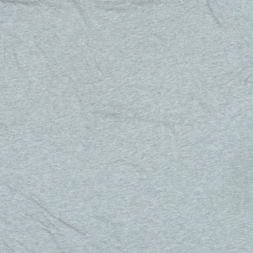Levis Mens Grey Cotton T-Shirt Size 2XL Crew Neck - Logo