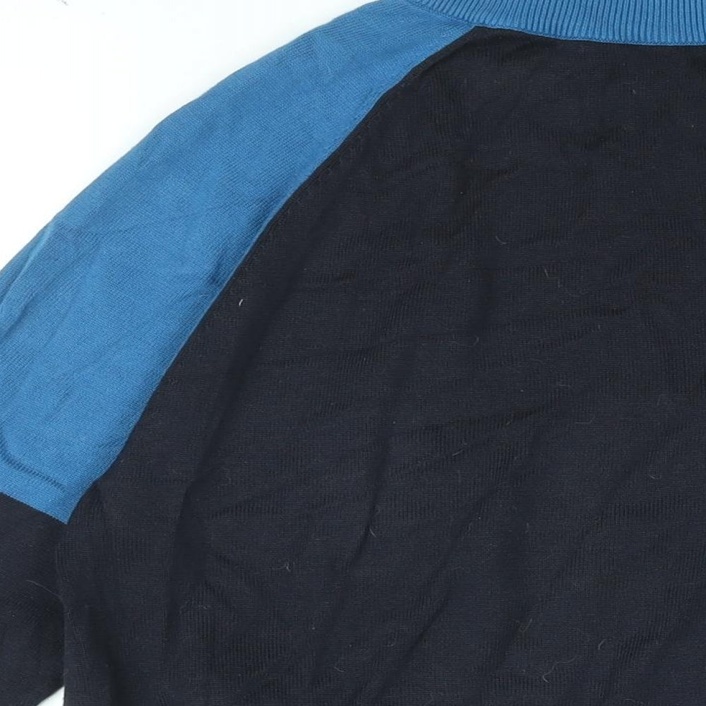 Paul Smith Mens Blue Cotton Pullover Sweatshirt Size S