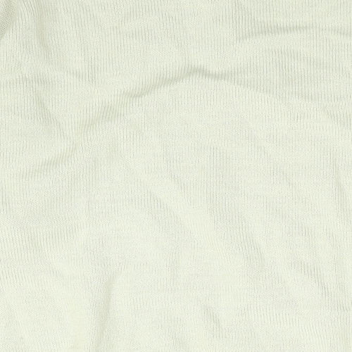 Roberto Mens Beige V-Neck Acrylic Pullover Jumper Size XL Long Sleeve