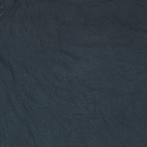 Jack Wills Mens Black Cotton T-Shirt Size L Round Neck