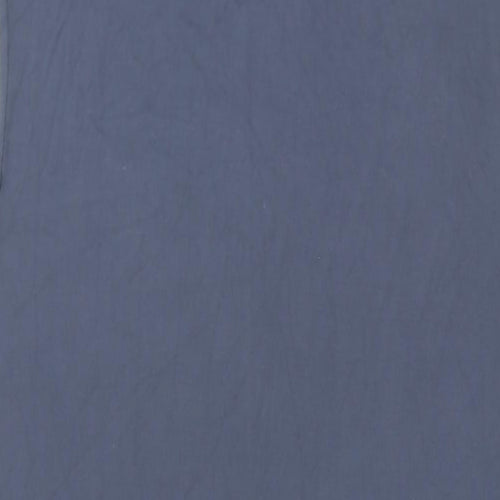 Oasis Womens Blue Viscose Shift Size L Round Neck Pullover