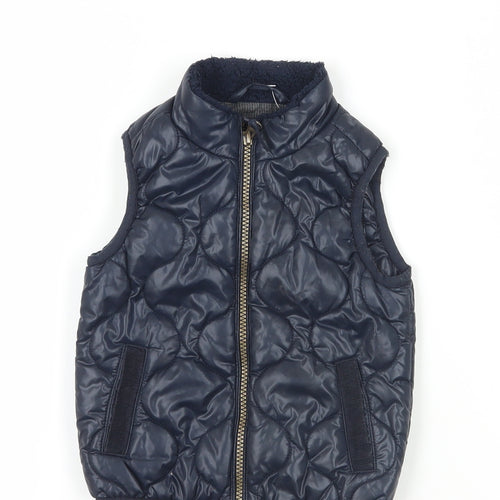 Next Blue Unisex Toddler Puffer Jacket 12-18 Months