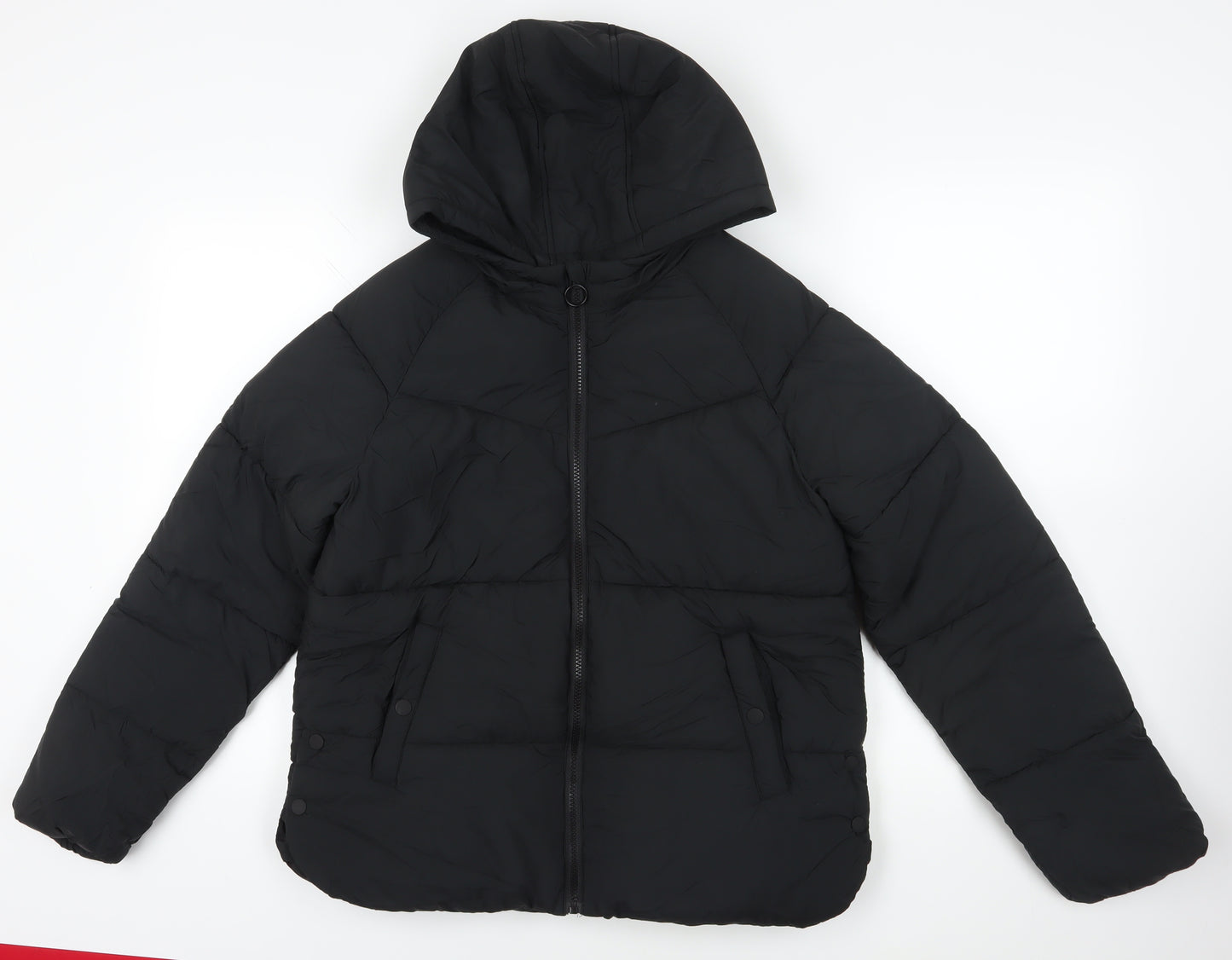 Marks and Spencer Boys Black Puffer Jacket 13-14 Years