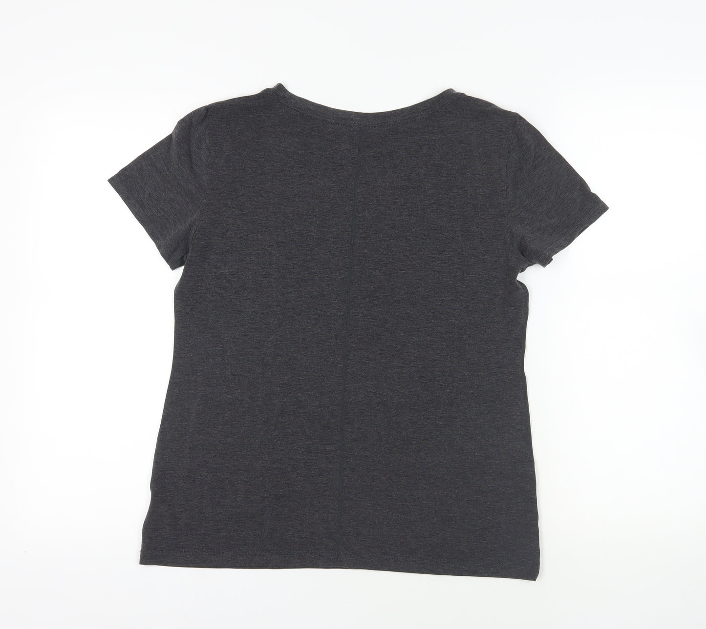 GapFit Grey V-Neck Active T-Shirt Size S