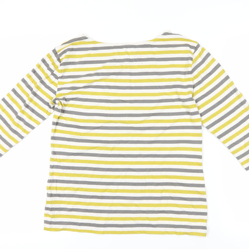 Seasalt Striped Cotton T-Shirt, Multicoloured