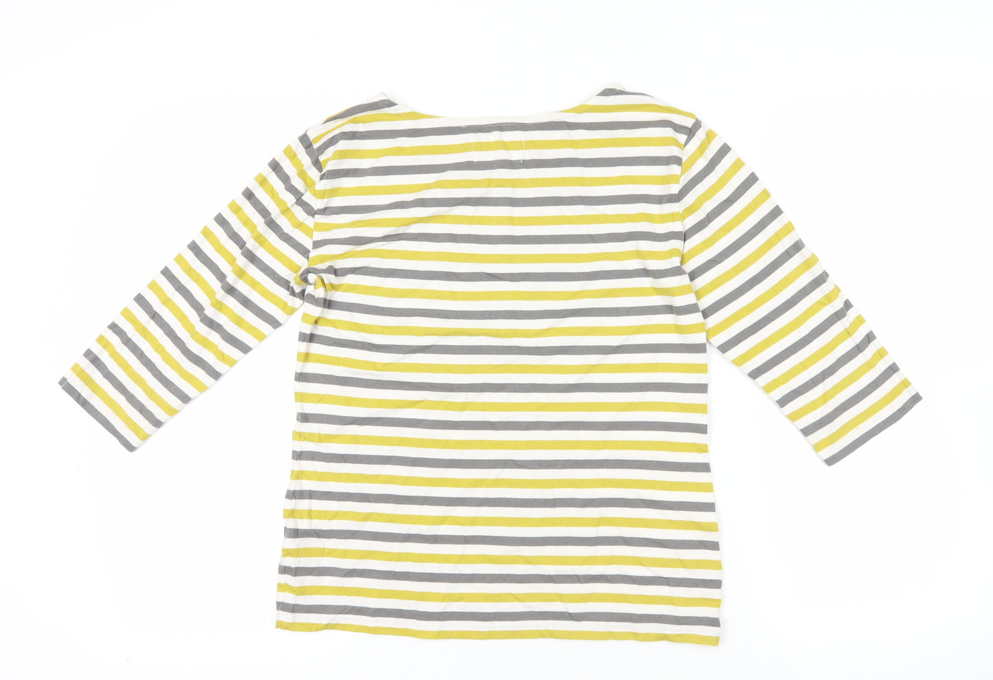 Seasalt Striped Cotton T-Shirt, Multicoloured