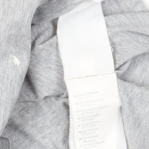 Onitsuka Tiger Grey T-Shirt, S, Casual Style