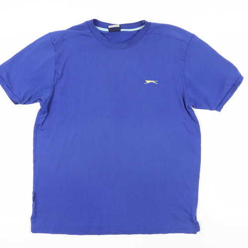 Slazenger Blue Crew Neck T-Shirt Size L