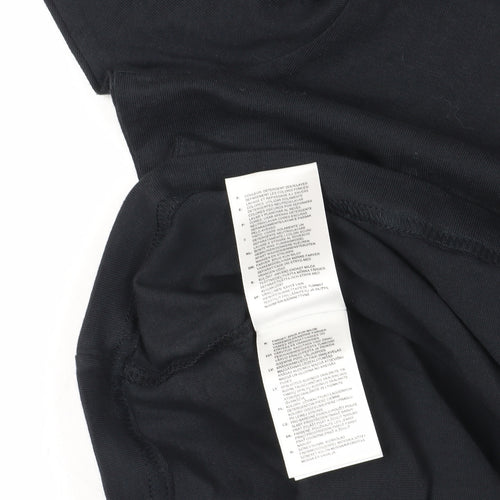 adidas Black Graphic Print Men's T-Shirt, Size M