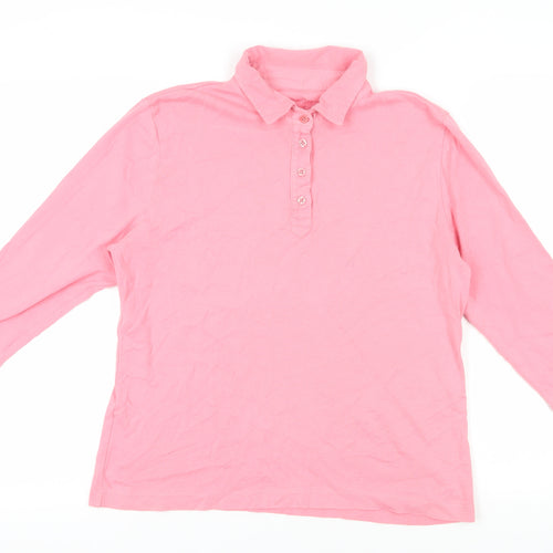 Rowland's Pink Polo Shirt L