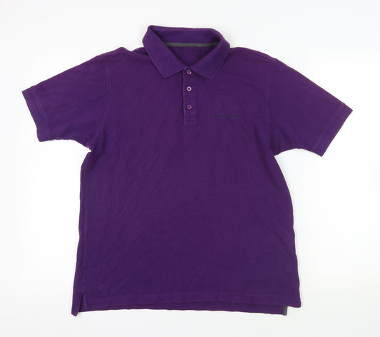 Henri Lloyd Purple Men's Polo Shirt Size 12 Cotton