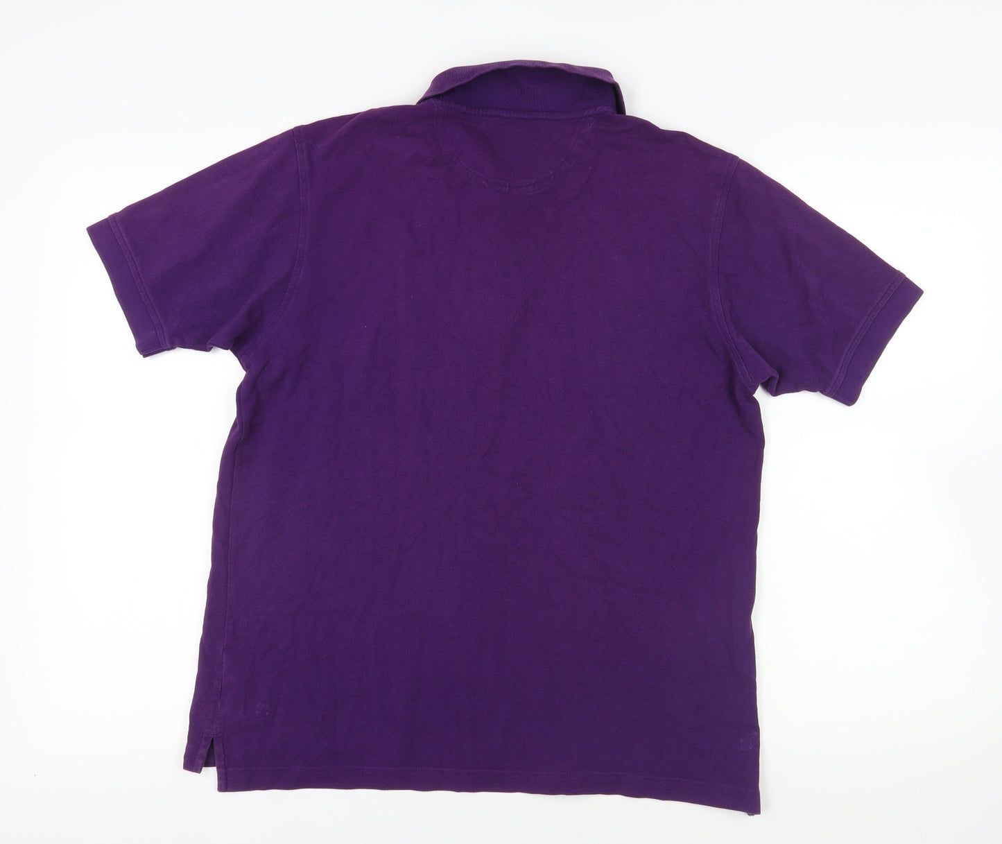 Henri Lloyd Purple Men's Polo Shirt Size 12 Cotton