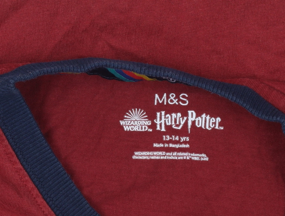 Marks and Spencer Harry Potter Red T-Shirt, 13-14 Years