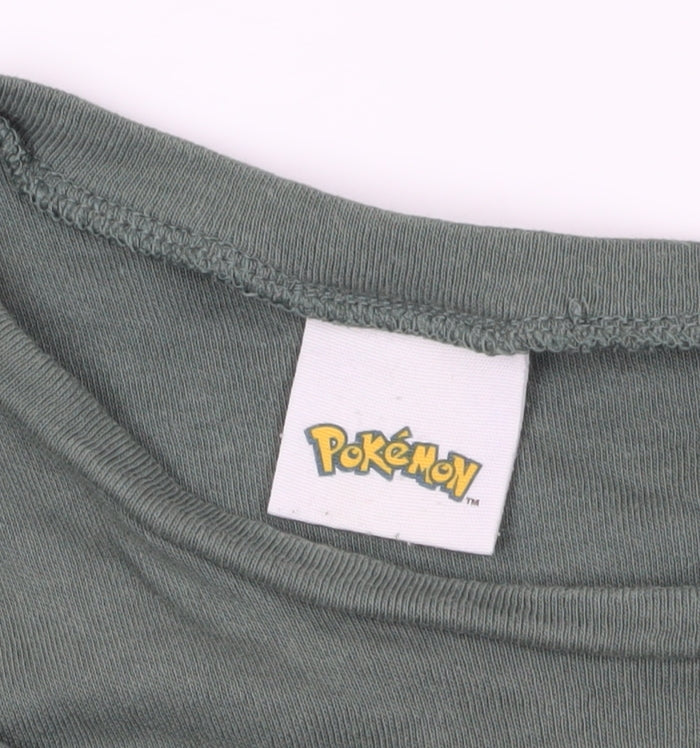 Pokémon Green Pikachu Long Sleeve T-Shirt - Size 14