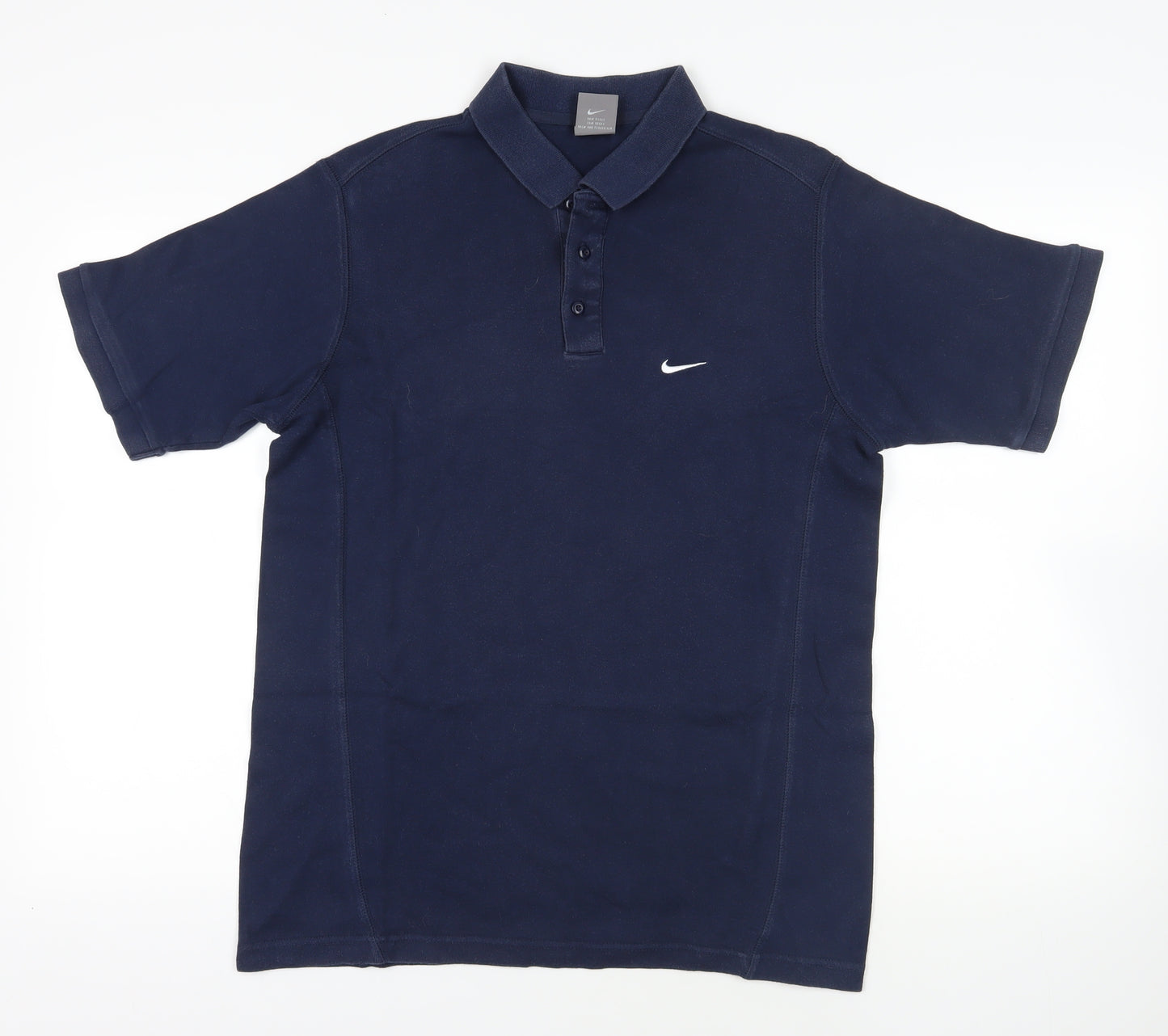 Nike Navy Blue Men's Polo Medium