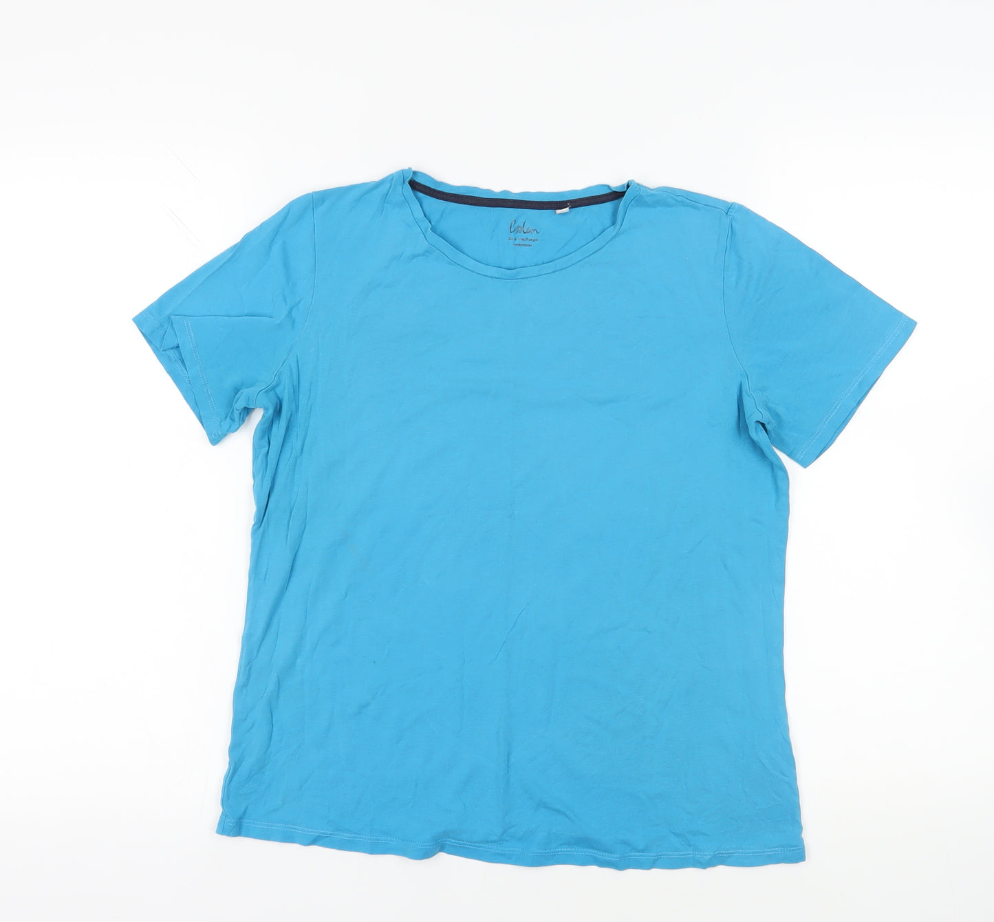 Eden Blue T-Shirt, Medium, Casual Unisex Summer Top