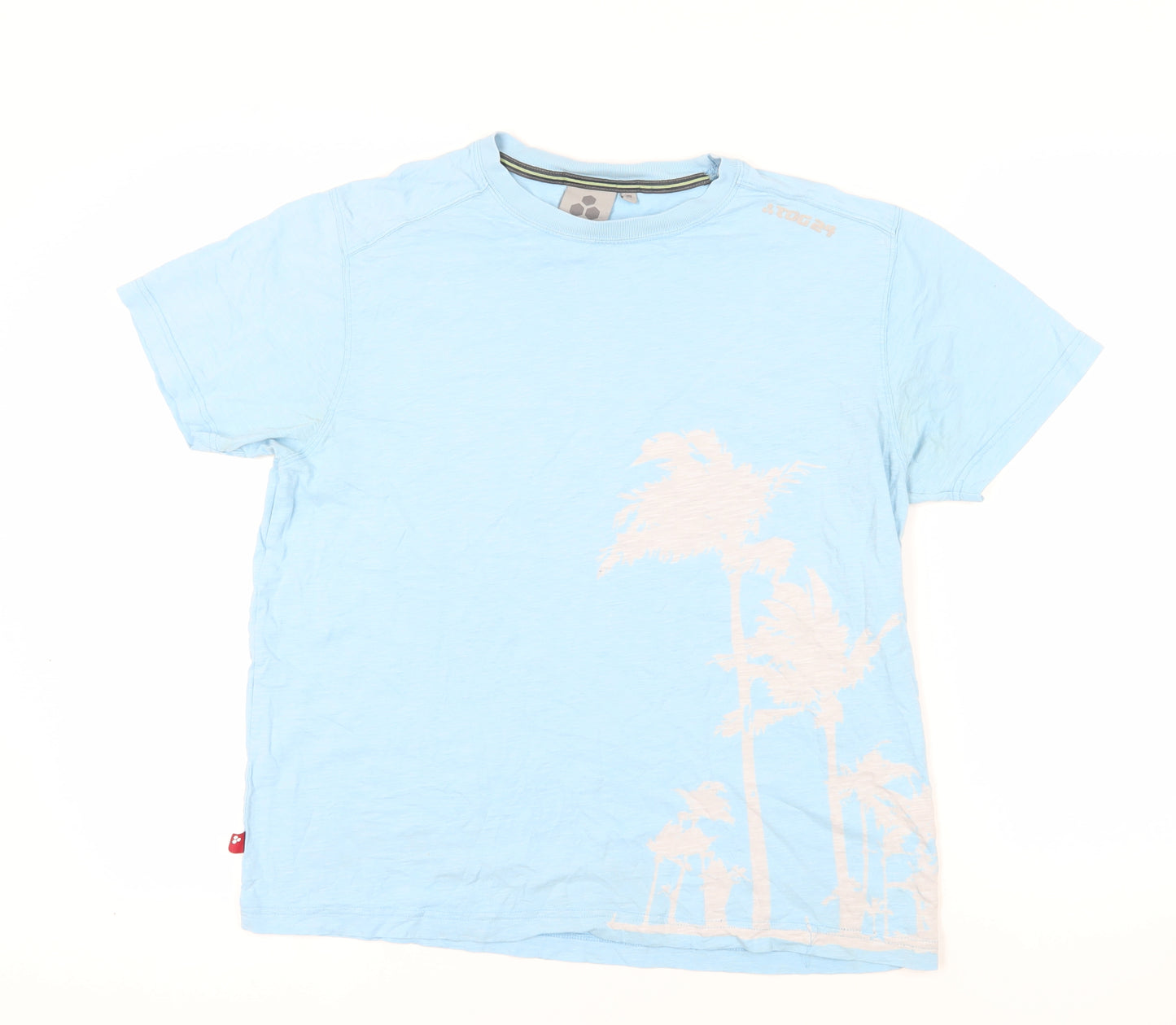 TOG 24 Blue Men's M Beach Graphic T-Shirt