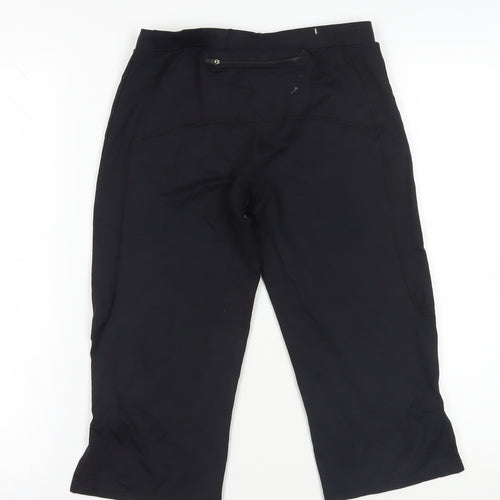 Ronhill Black Women's Capri Running Trousers Size 10