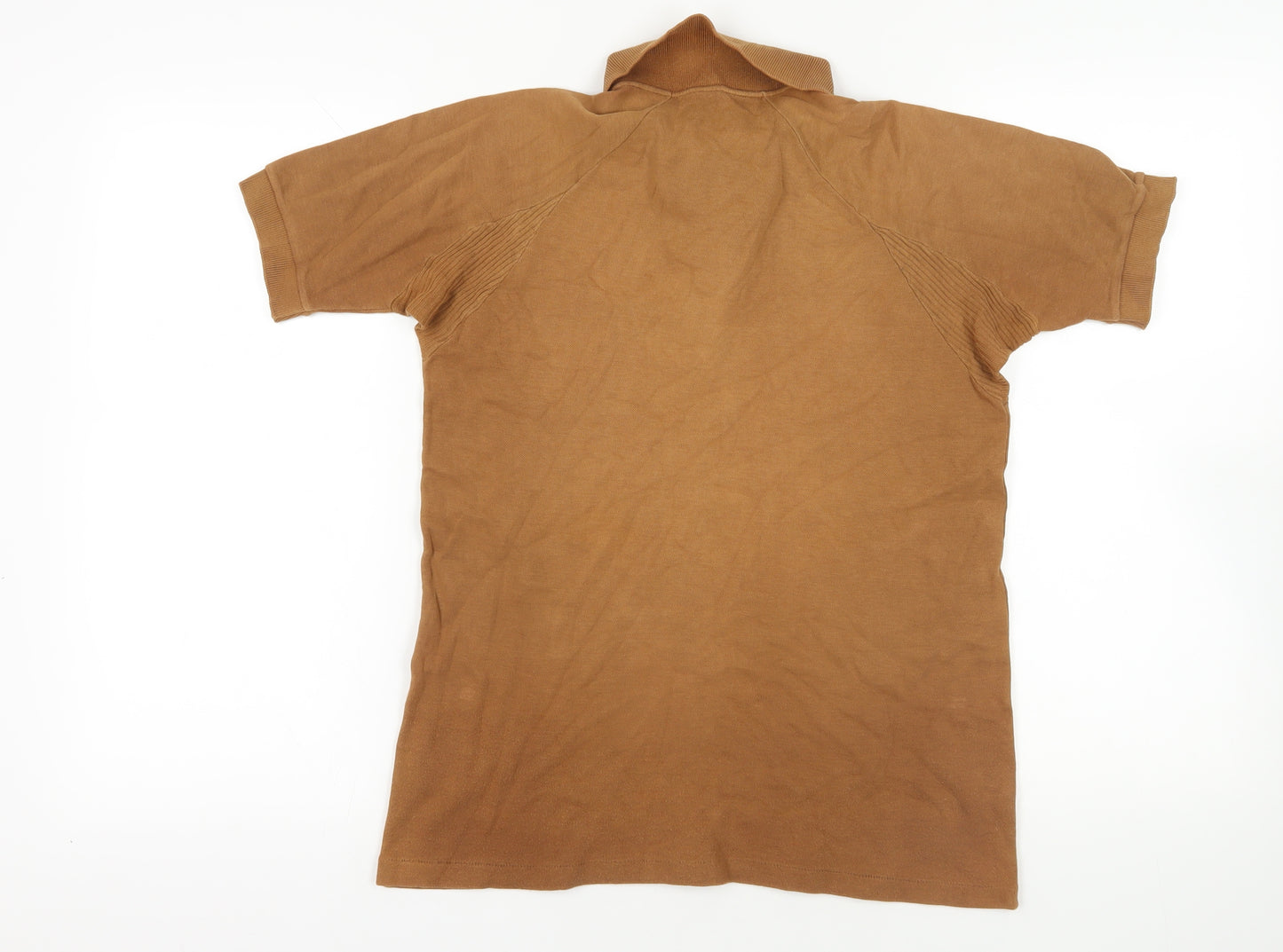 Bob Charles Brown Cotton Polo Medium Vintage Style