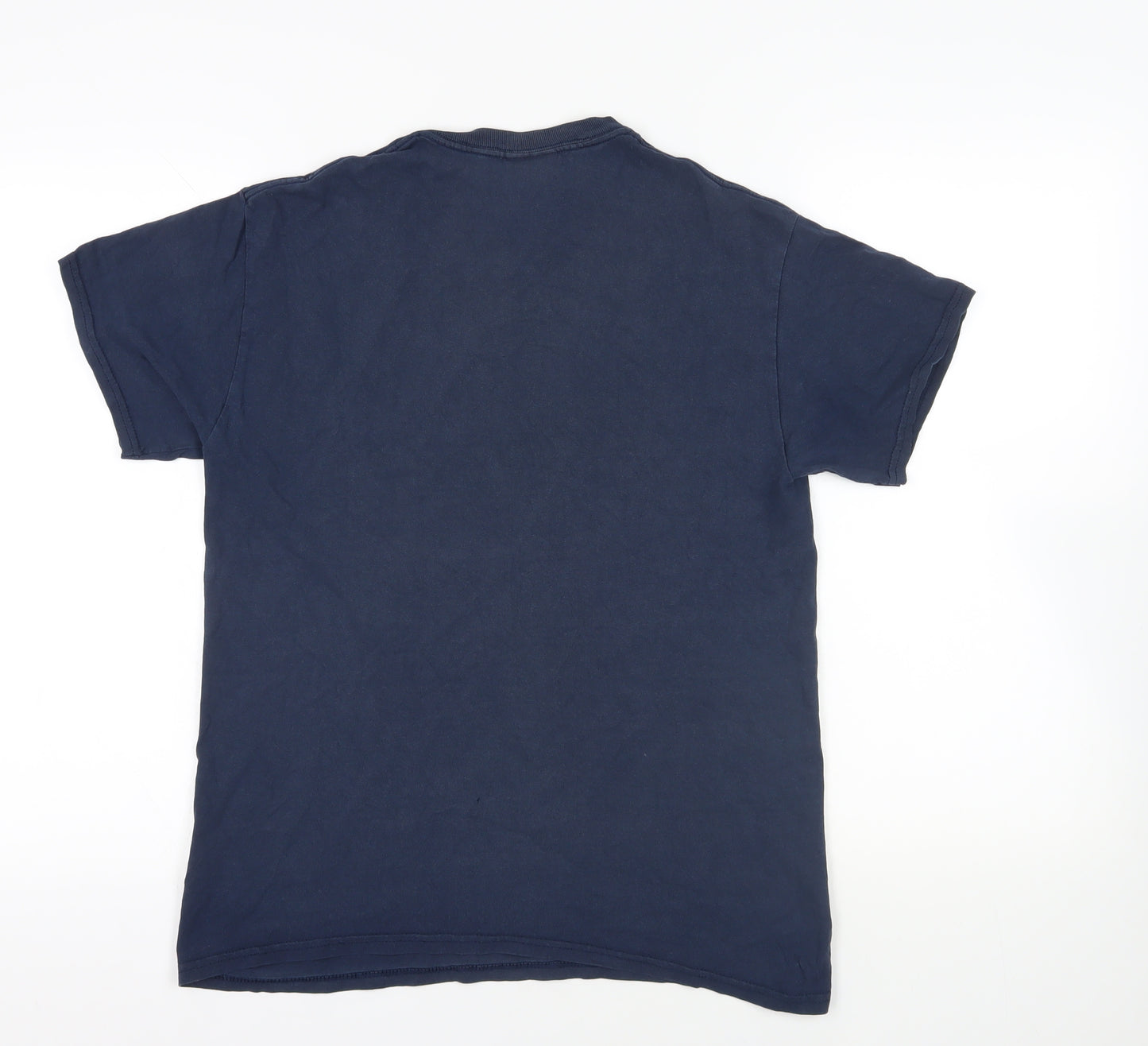 Last Exit to Nowhere Navy Graphic T-Shirt Medium