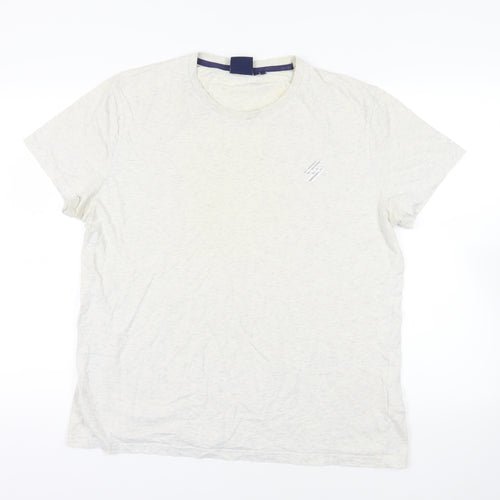 Superdry Ivory XL Cotton T-Shirt