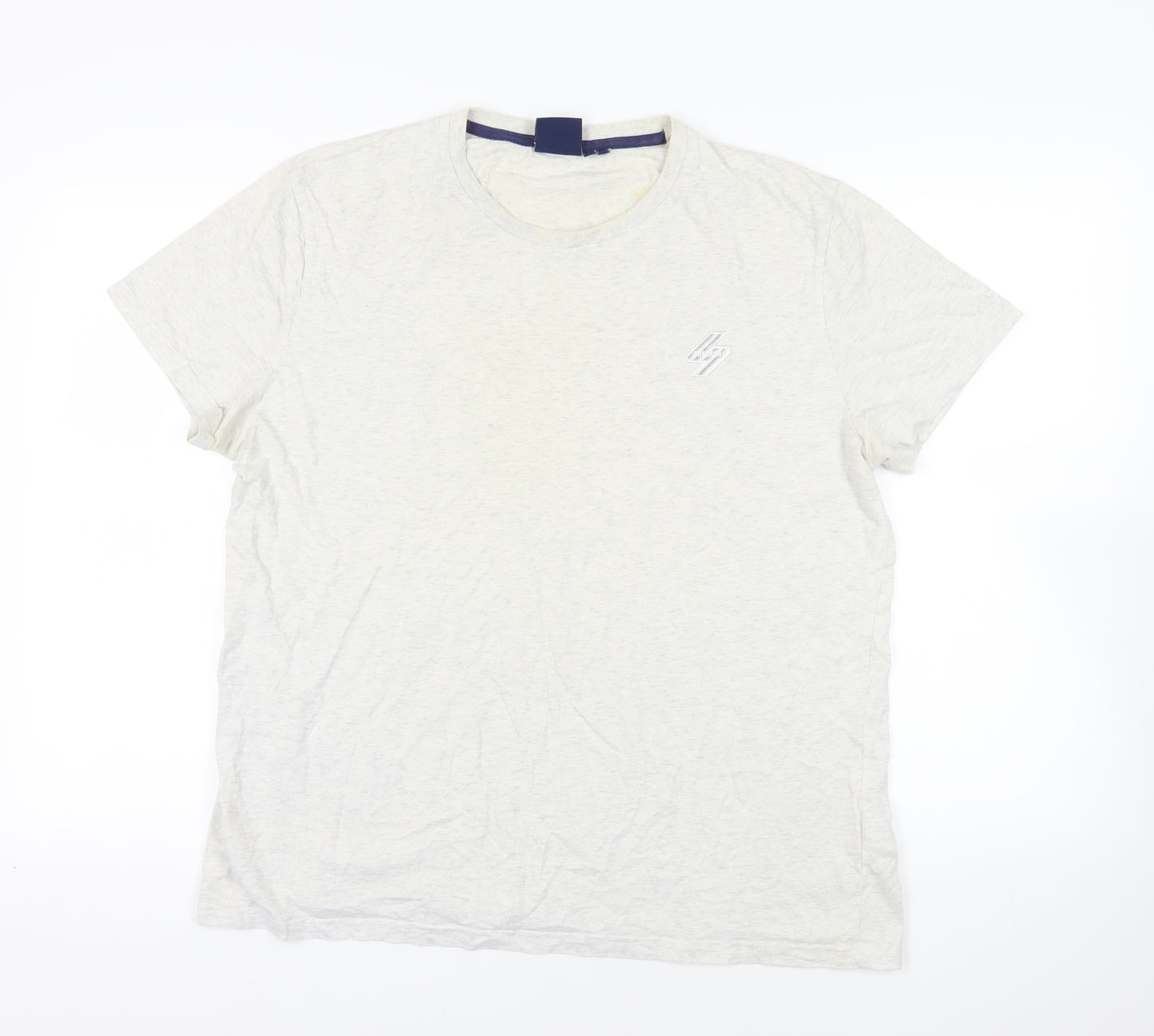 Superdry Ivory XL Cotton T-Shirt