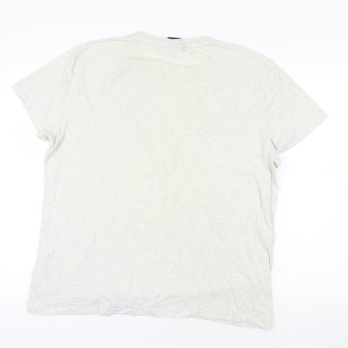 Superdry Ivory XL Cotton T-Shirt