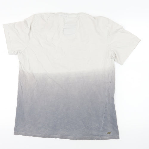 Tokyo Laundry Grey Graphic Print T-Shirt, L