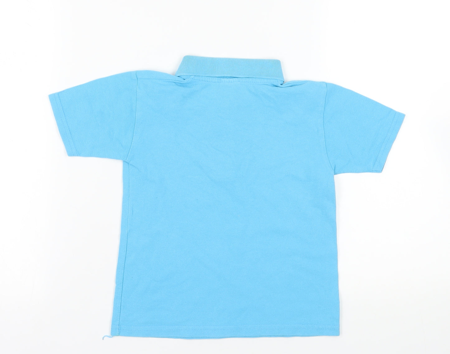 Lyle & Scott Blue Polo Shirt, Boys Size 6, Casual Style