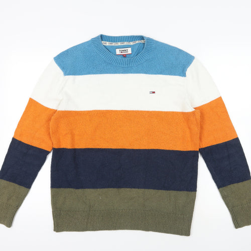 Tommy Jeans Multicoloured Striped Pullover M