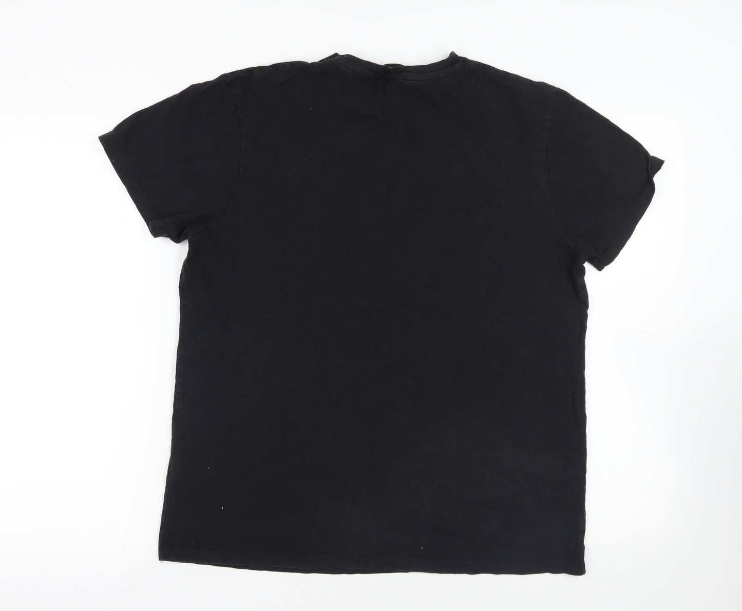 Back to the Future Black XL Graphic T-Shirt