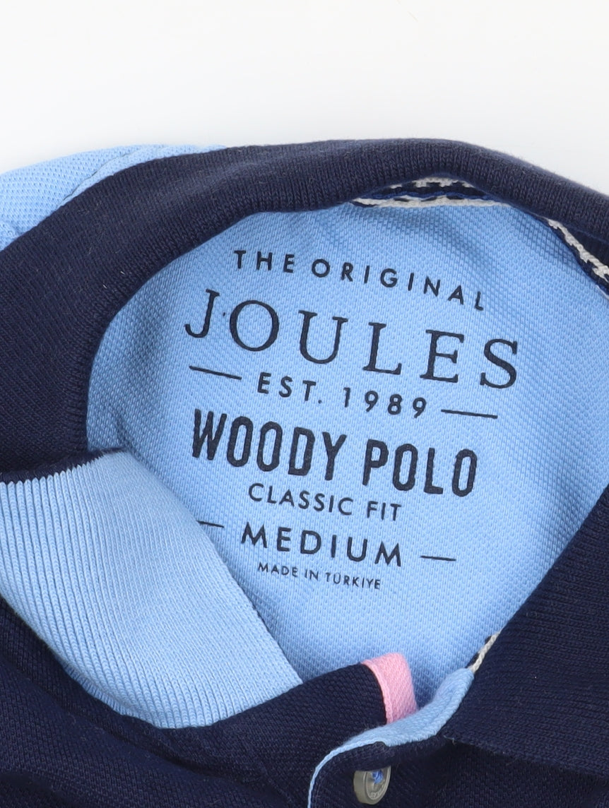 Joules Multicoloured Polo Shirt M Classic Fit