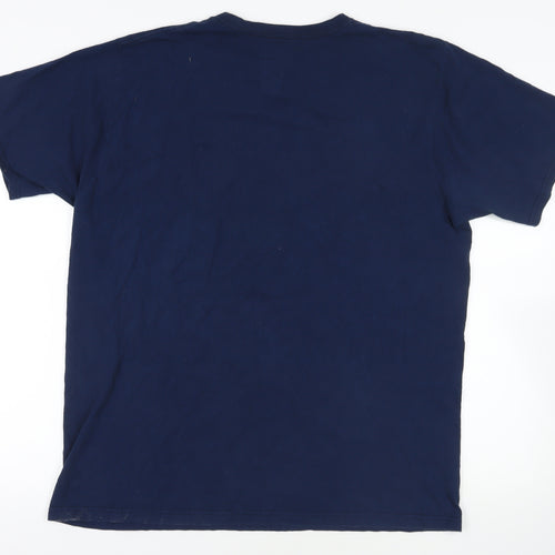 adidas Blue XL Duquesne Dukes T-Shirt