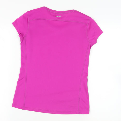 New Balance Pink Athletic T-Shirt S Women's Activewear