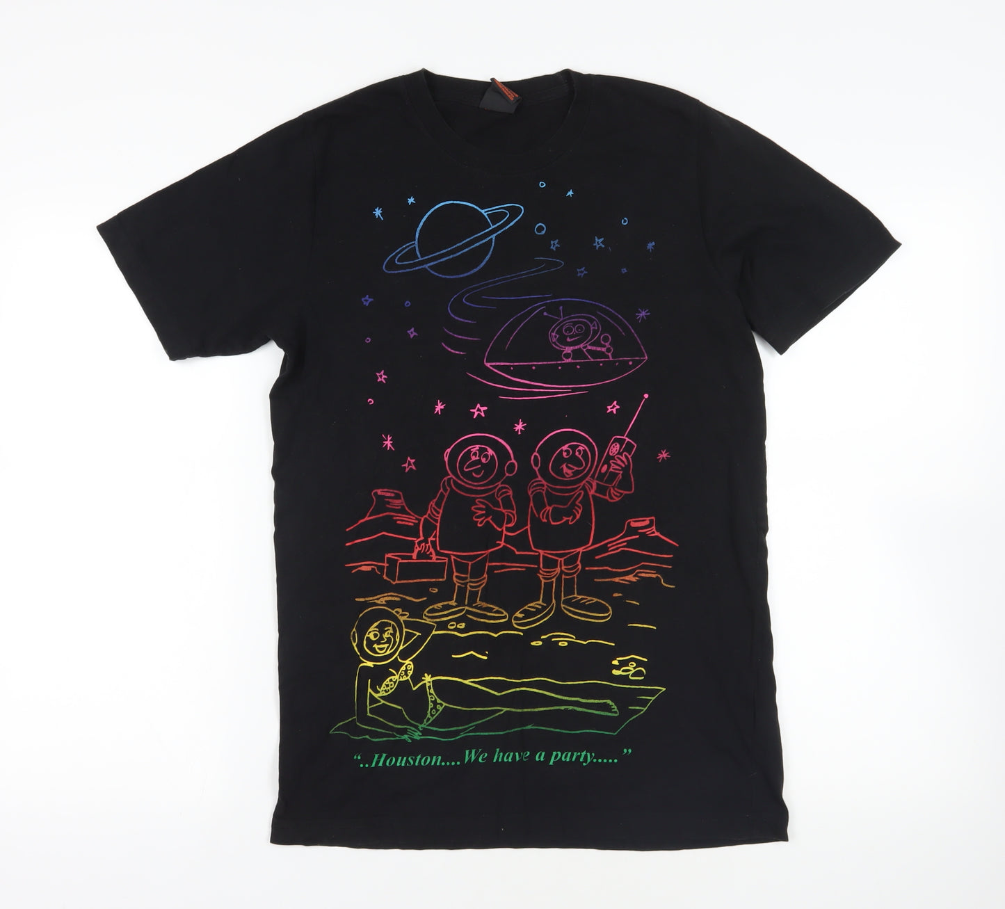 Nike Black Medium Space Theme Graphic T-Shirt