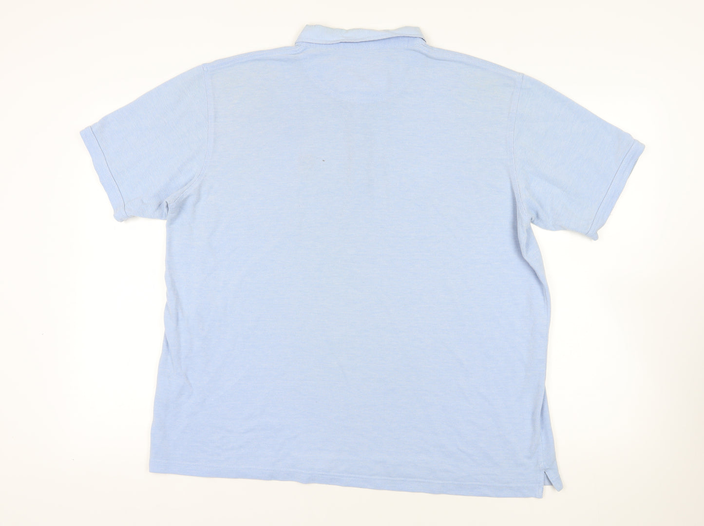 Cotton Traders Blue XL Polo Shirt Short Sleeve