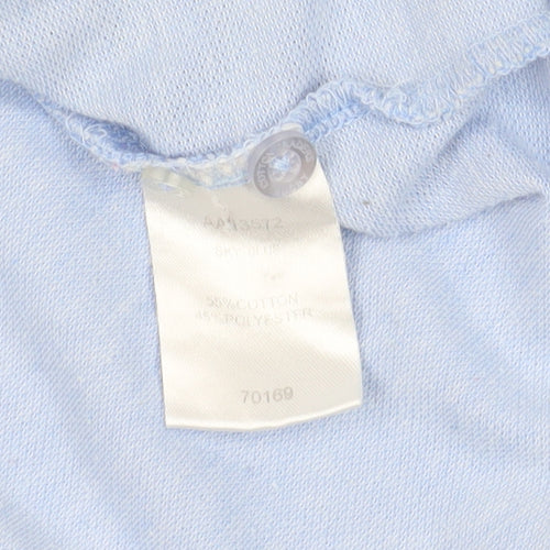 Cotton Traders Blue XL Polo Shirt Short Sleeve