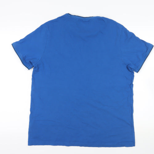 Original Penguin Blue XL Cotton T-Shirt