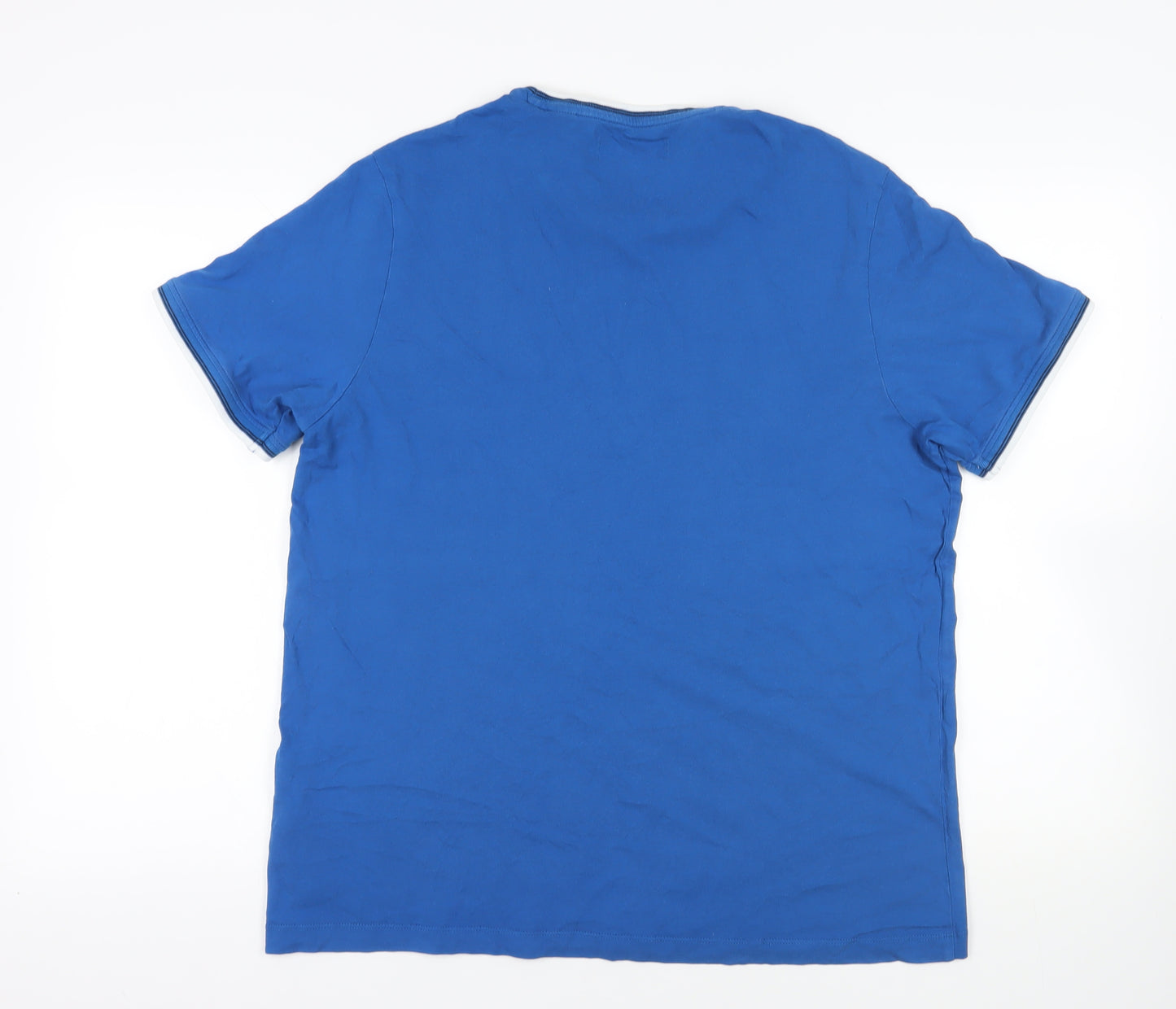 Original Penguin Blue XL Cotton T-Shirt