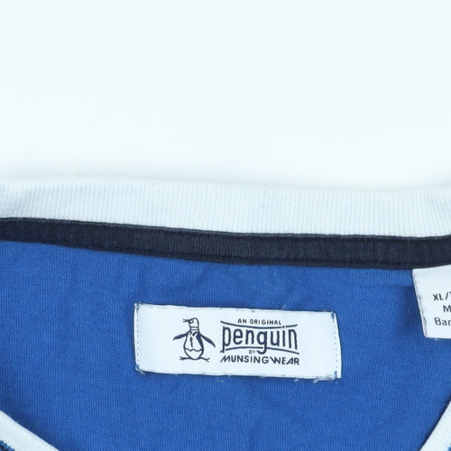 Original Penguin Blue XL Cotton T-Shirt