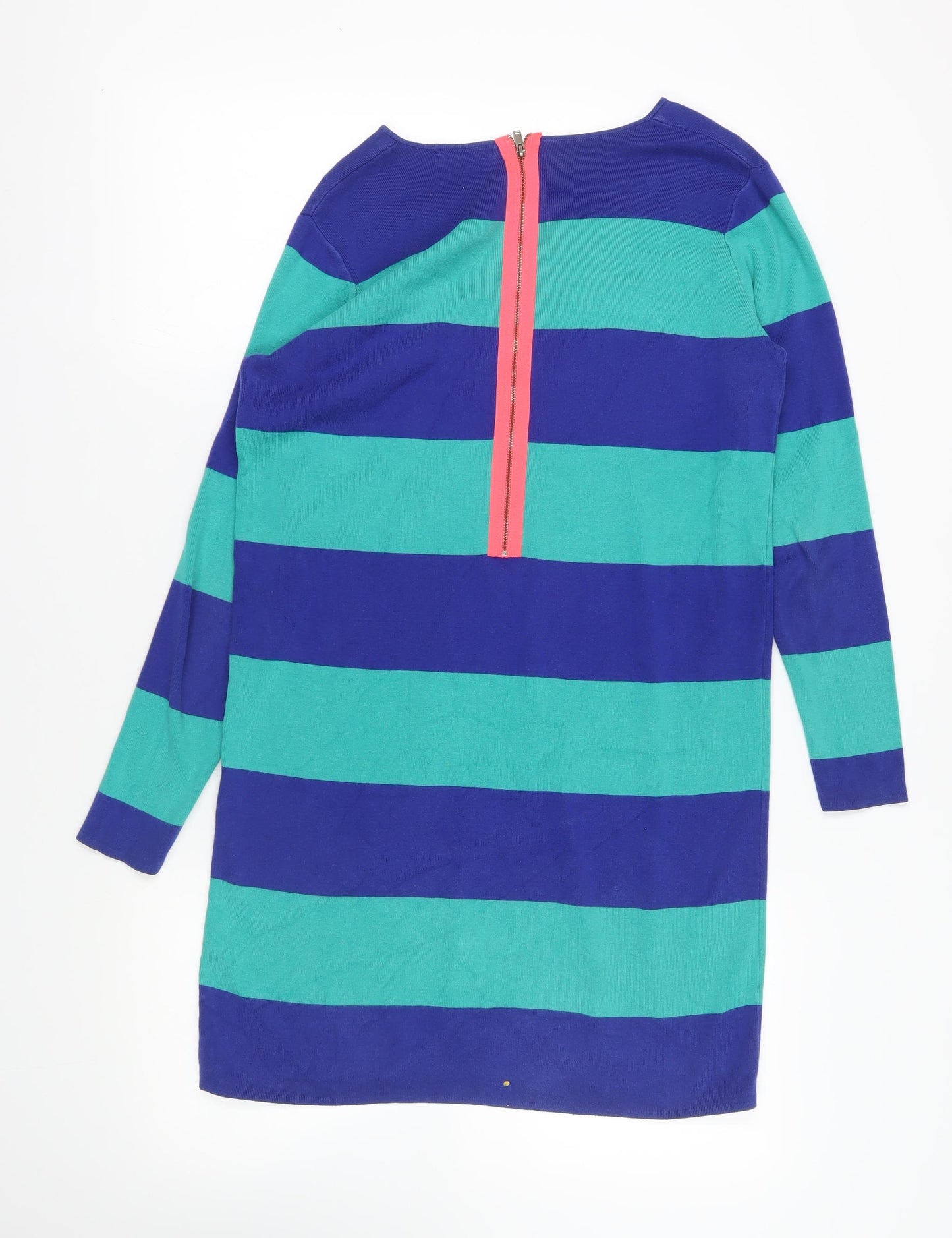 COS Multicoloured Striped Shift Dress Size S