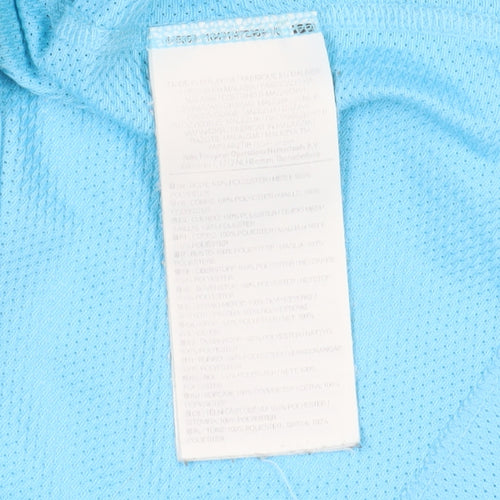 Nike Blue Short Sleeve V-Neck Dri-FIT T-Shirt S