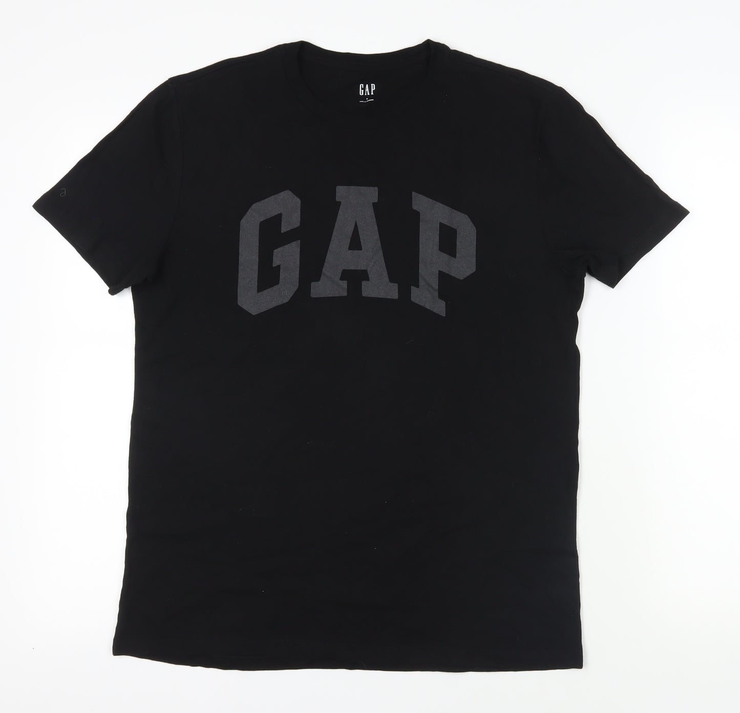 Gap Black Men's Cotton Logo T-Shirt Size S