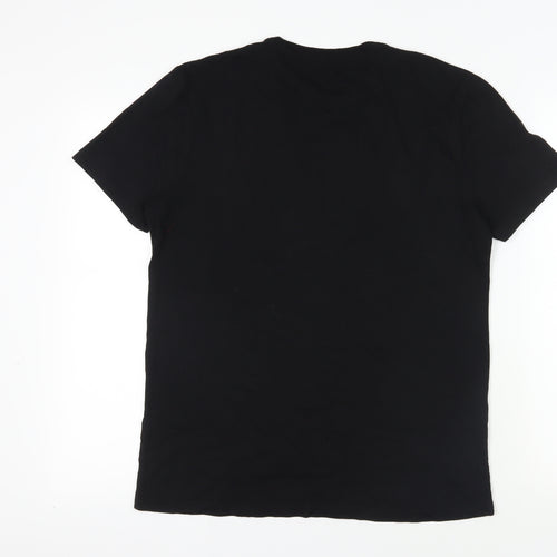 Gap Black Men's Cotton Logo T-Shirt Size S