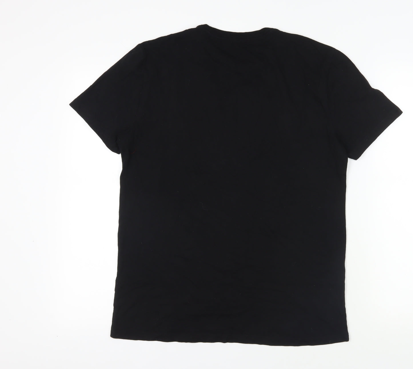 Gap Black Men's Cotton Logo T-Shirt Size S