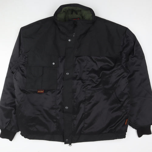 BodyWorks Mens Black Jacket Size XL Zip