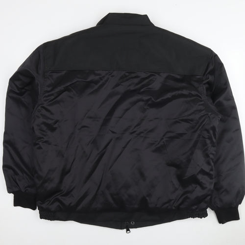 BodyWorks Mens Black Jacket Size XL Zip